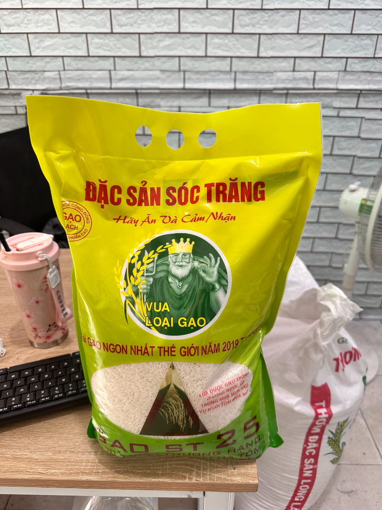 Gạo ST25 Lúa Tôm